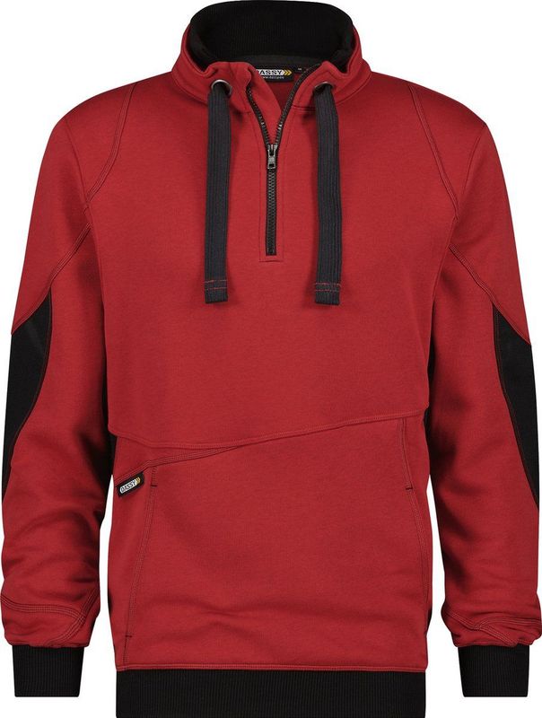 Dassy Stellar Sweater Rood/Zwart maat 2XL