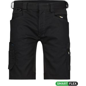 Dassy - Axis Werkshort - Zwart - Stretch