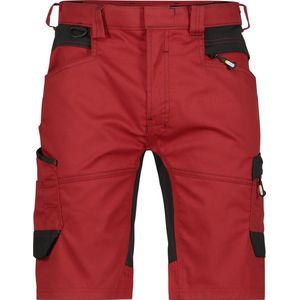 DASSY® Axis Werkshort met stretch - maat 44 - ROOD/ZWART