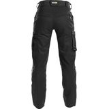 Dassy - Helix - Werkbroek - Zwart - 4-way Stretch, Verstelbare Rug, Reflecterende Details