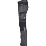 Dassy - Helix - Werkbroek - Antracietgrijs/Zwart - Maat 66