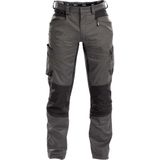 Dassy - Helix - Werkbroek - Antracietgrijs/Zwart - Maat 66