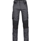 Dassy - Helix - Werkbroek - Antracietgrijs/Zwart - Maat 66