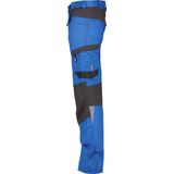 Dassy - Helix - Werkbroek - Azuurblauw/Antracietgrijs - Maat 67