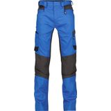 Dassy - Helix - Werkbroek - Azuurblauw/Antracietgrijs - Maat 67