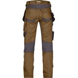 Dassy - Flux - Holsterzakkenbroek - Leembruin/Antracietgrijs - Maat 63