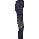 Dassy - Flux - Holsterzakkenbroek - Nachtblauw/Antracietgrijs - 4-way Stretch