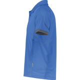 Dassy Traxion Polo Azuurblauw/Antracietgrijs maat L