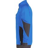 Dassy - D-FX Flex Velox - Sweater - Zwart - Cordura®Stretch-elleboogstukken, Lange Ritssluiting, 2 Steekzakken met Ritssluiting