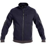 Dassy - D-FX Flex Velox - Sweater - Zwart - Cordura®Stretch-elleboogstukken, Lange Ritssluiting, 2 Steekzakken met Ritssluiting