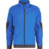 Dassy - D-FX Flex Velox - Sweater - Zwart - Cordura®Stretch-elleboogstukken, Lange Ritssluiting, 2 Steekzakken met Ritssluiting