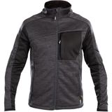 Dassy Convex Midlayer vest Leembruin/Antracietgrijs maat XS