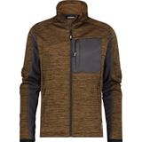 Dassy Convex Midlayer vest Leembruin/Antracietgrijs maat XS