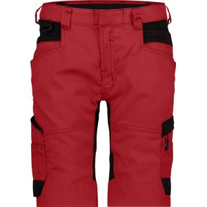 Dassy - Axis Women - Werkshort - Rood/Zwart - Maat 44
