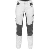 Dassy - Helix Painters Women - Schildersbroek - Wit/Antracietgrijs