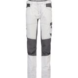Dassy - Helix Painters Women - Schildersbroek - Wit/Antracietgrijs