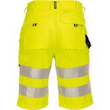 Dassy Idaho Hogezichtbaarheidsshort Fluogeel maat 46
