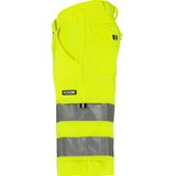 Dassy Idaho Hogezichtbaarheidsshort Fluogeel maat 46