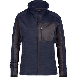 Dassy Convex Women Midlayer vest voor dames Nachtblauw/Antracietgrijs maat XS