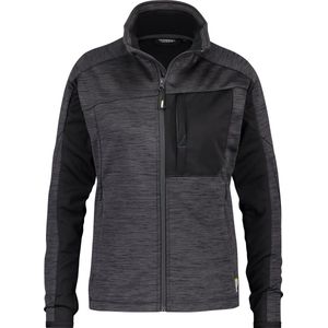 Dassy - Convex Women - Midlayer Vest - Antracietgrijs/Zwart