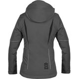 Dassy Nordix Women Stretch winterjas voor dames Antracietgrijs maat XS