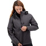 Dassy Nordix Women Stretch winterjas voor dames Antracietgrijs maat XS