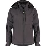 Dassy Nordix Women Stretch winterjas voor dames Antracietgrijs maat XS