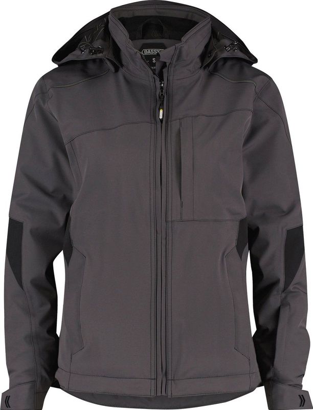 Dassy Nordix Women Stretch winterjas voor dames Antracietgrijs maat XS