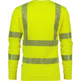 Dassy - Carterville - T-shirt - Fluogeel - 100% Polyester - UV Bescherming