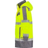 Dassy - Limasol - Hogezichtbaarheidsparka - Fluogeel/Cementgrijs