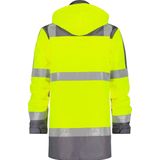 Dassy - Limasol - Hogezichtbaarheidsparka - Fluogeel/Cementgrijs