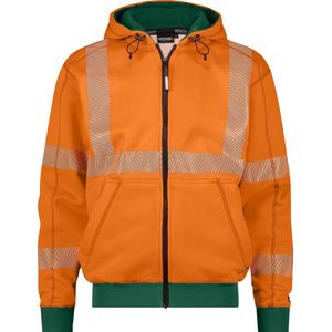 Dassy - Evans - Hoodie - Hoogzichtbaar - Met Rits - Reflecterende Banden