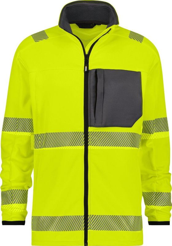 Dassy - Camden Jacket - Signaal-midlayervest - Fleece - Klasse 2 - Reflecterende Banden