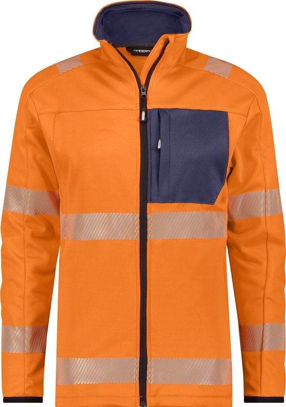 Dassy - Camden Jacket - Signaal-midlayervest - Fleece - Klasse 2 - Reflecterende Banden