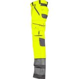 Dassy - Minnesota Stretch - Hogezichtbaarheidsbroek - Fluogeel/Cementgrijs