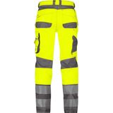 Dassy - Minnesota Stretch - Hogezichtbaarheidsbroek - Fluogeel/Cementgrijs