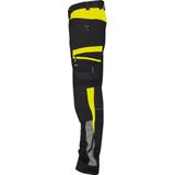 Dassy - Hong Kong - Werkbroek - Zwart/Fluogeel - Stretch