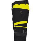 Dassy Manilla Werkshort met stretch Zwart/Fluogeel maat 42