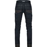 DASSY - Osaka - Werkbroek - Zwart - 4-Weg Stretch - Slim Fit