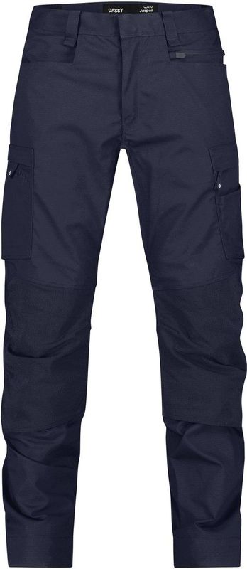 DASSY - Vivid Jasper - Werkbroek - Zwart - Cordura - Verstelbare Pasvorm