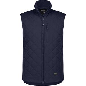 Dassy - Vivid Yala - Bodywarmer - Zwart - Reflecterende Details, Verlengde Rug, Regelbare Zoom