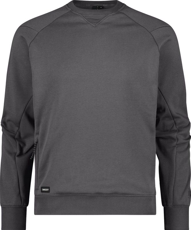 Dassy - Vivid Dolomiti - Sweater - Zwart - Katoen-Polyestermix 290 g/m²