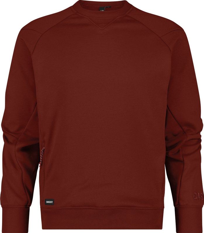 DASSY - Vivid Dolomiti - Sweater - Zwart - Katoen-Polyester - Reflecterende Details