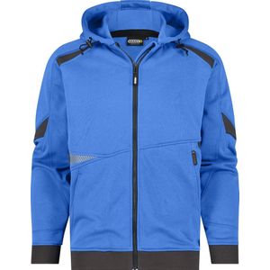 Dassy Lunax Hoodie Azuurblauw/Antracietgrijs maat XS