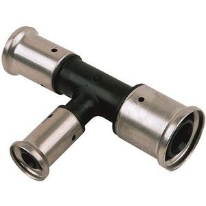 Henco pers T-stuk verloop 26x20x20mm