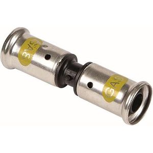 Henco - 15PKG - Perskoppeling - 26x26mm - Kunststof