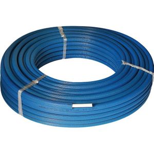 Henco RIXc meerlagen buis voorgeïsoleerd 6mm 20x2mm 50m blauw