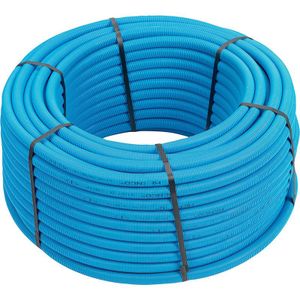 Henco RIXc meerlagen buis met mantel 26x3mm 50m blauw