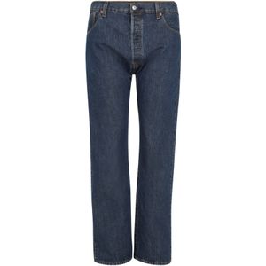 Jeans - Dark Indigo - Katoen - Straight Fit