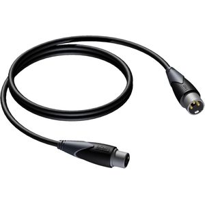 Procab CLA901 gebalanceerde XLR mannelijk - XLR vrouwelijk kabel - 1 meter